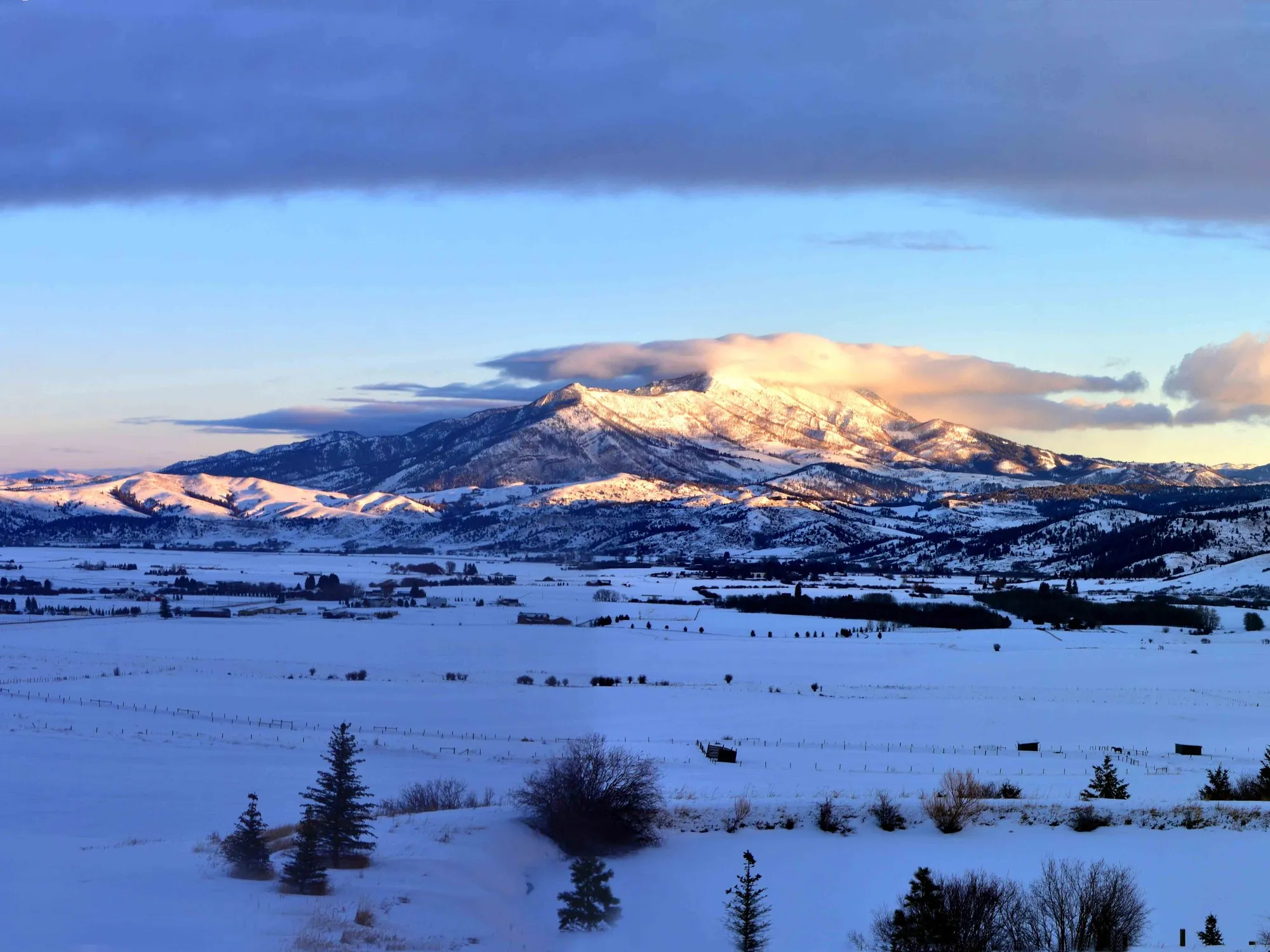 Bridgers in winter